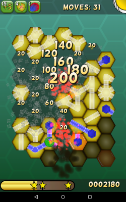 Red gems give double points